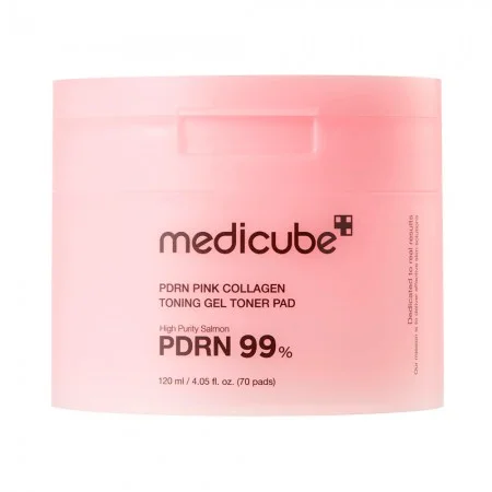 MEDICUBE PDRN PINK COLLAGEN TONING GEL TONER 70PDS