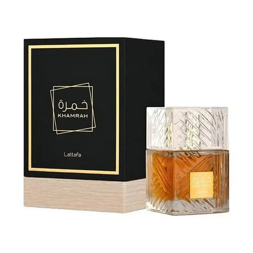 PERFUME MASC LATTAFA KHAMRAH PRETO 100ML