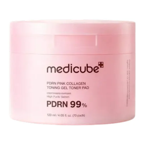 MEDICUBE PDRN PINK COLLAGEN TONING GEL PAD 120ML