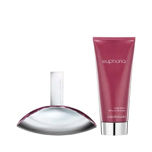 PERFUME KIT CALVIN KLEIN EUPHORIA EDP F. 100ML+CRE