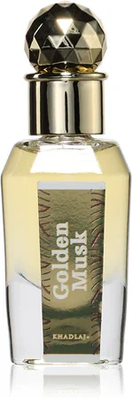 PERFUME KHADLAJ GOLDEN MUSK 15ML OIL