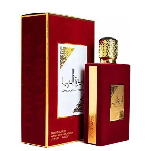 PERFUME FEM LATTAFA AMEERAT AL ARAB VERMELHA 100ML